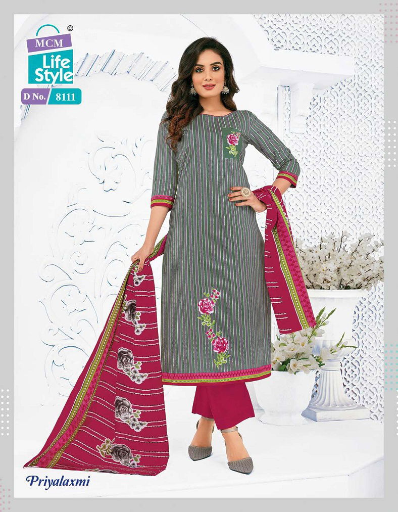 Mcm Lifestyle Priyalaxmi 22 Casual Daily Wear Cotton Printed Dress Material Collection